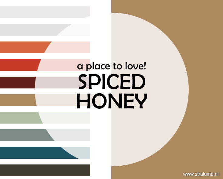 de kleur van het jaar 2019 - Spiced Honey - LOVE de kleur van het jaar 2019 - Spiced Honey - LOVE